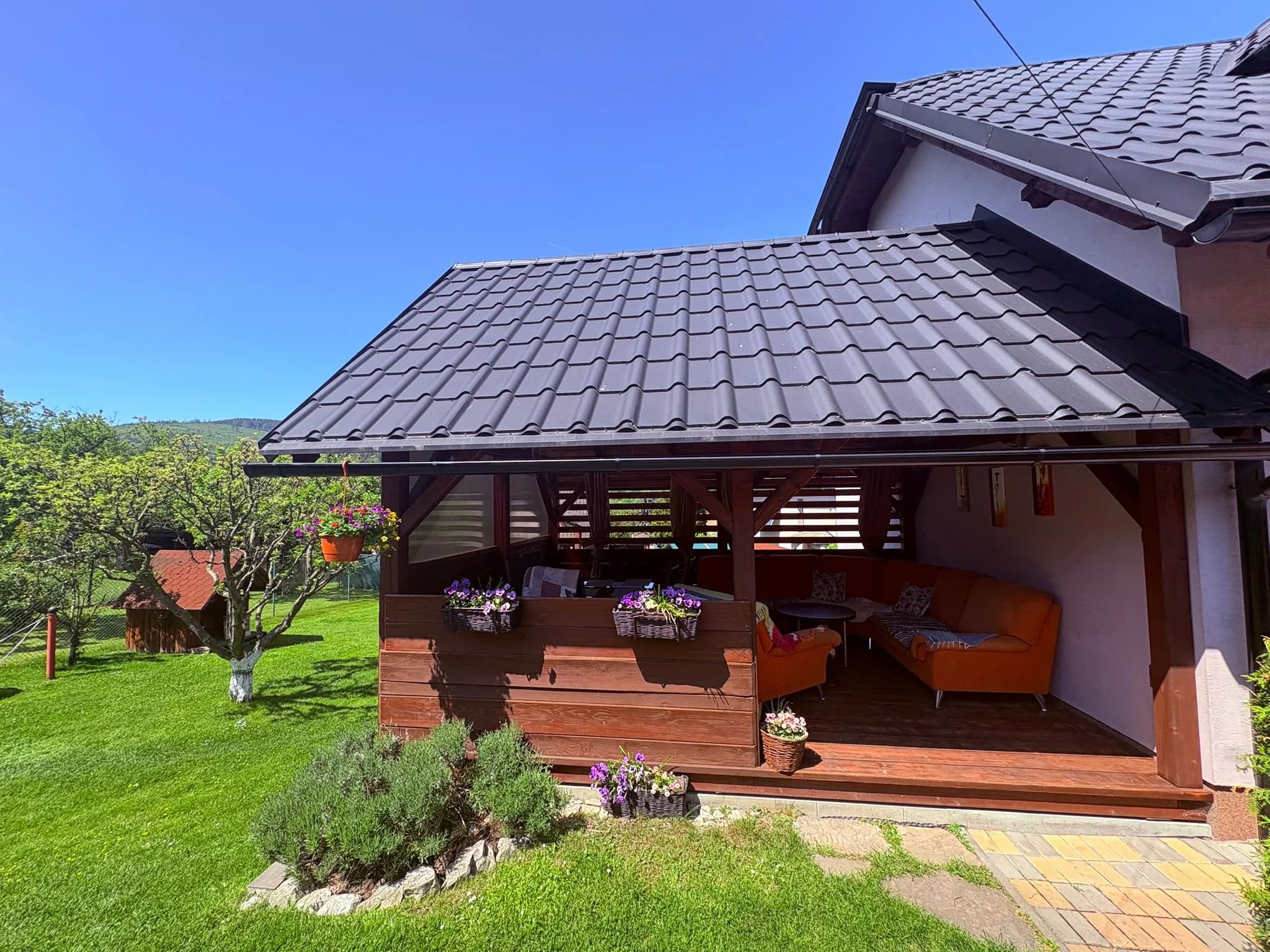 Krytá pergola